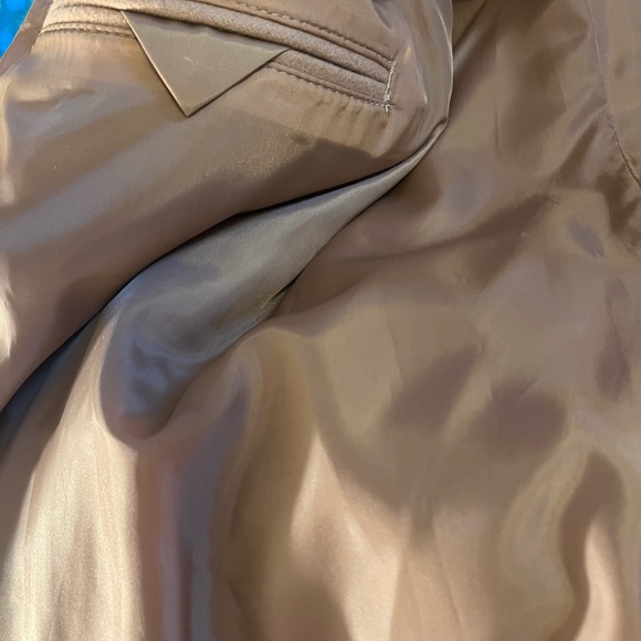 London Fog Long Chestnut Coat - Picture 6 of 11